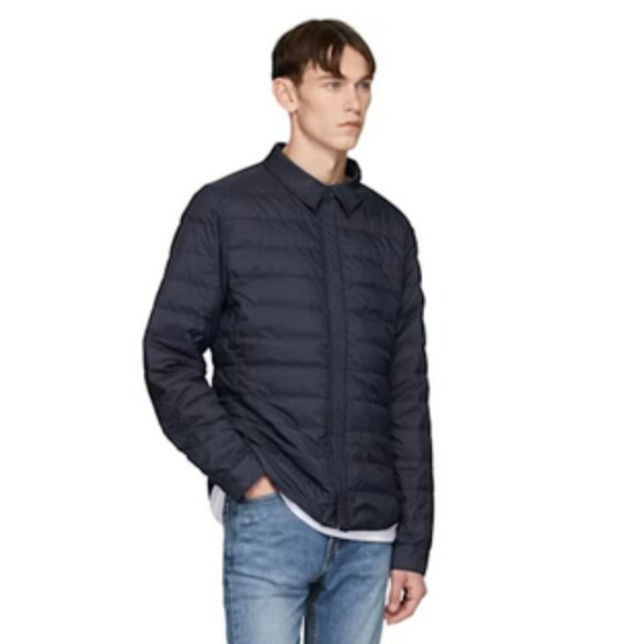 Canada Goose Jackson Packable Down Snap Front Jacket -Navy Blue- - Picture 1 of 13
